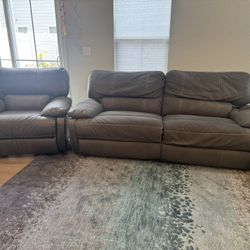 Reclining Sofa & Chair Set