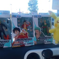 Pikachu One Piece Articulated Figures
