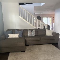 grey sectional couch