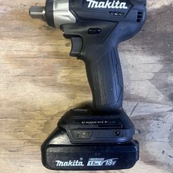 Makita Brushless 3/8” Impact Wrench w/1.5ah Battery 
