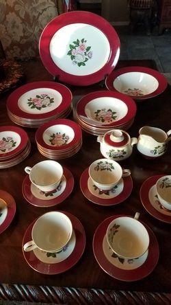 Vintage CAVALIER china set