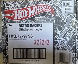 HOT WHEELS 2022 Mini Bundle 10 pack - Retro Racers HKL77-9796 BRAND NEW!