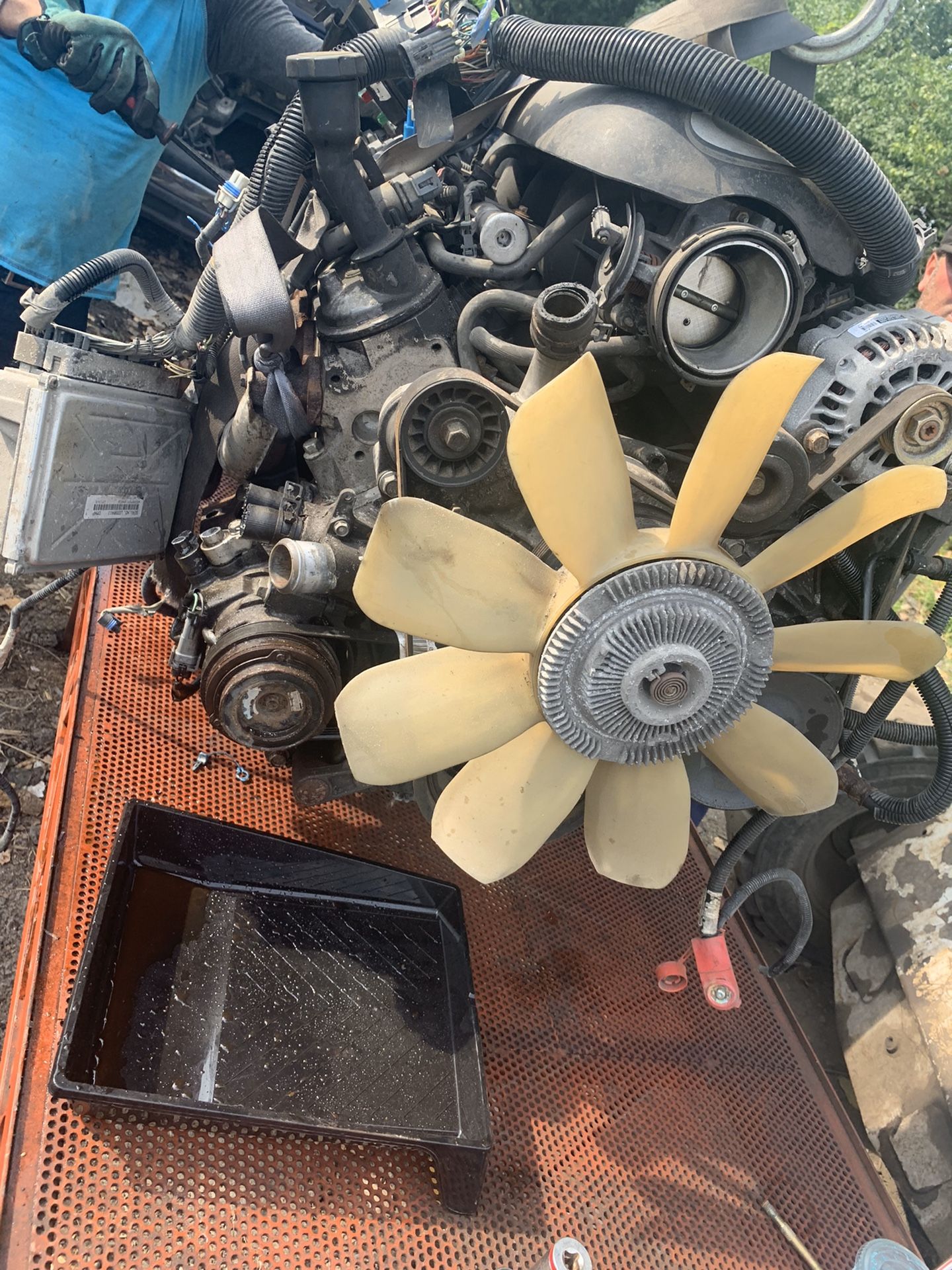 Complete ls swap 2002 6.0 Chevy and 2wd 4l80 transmission