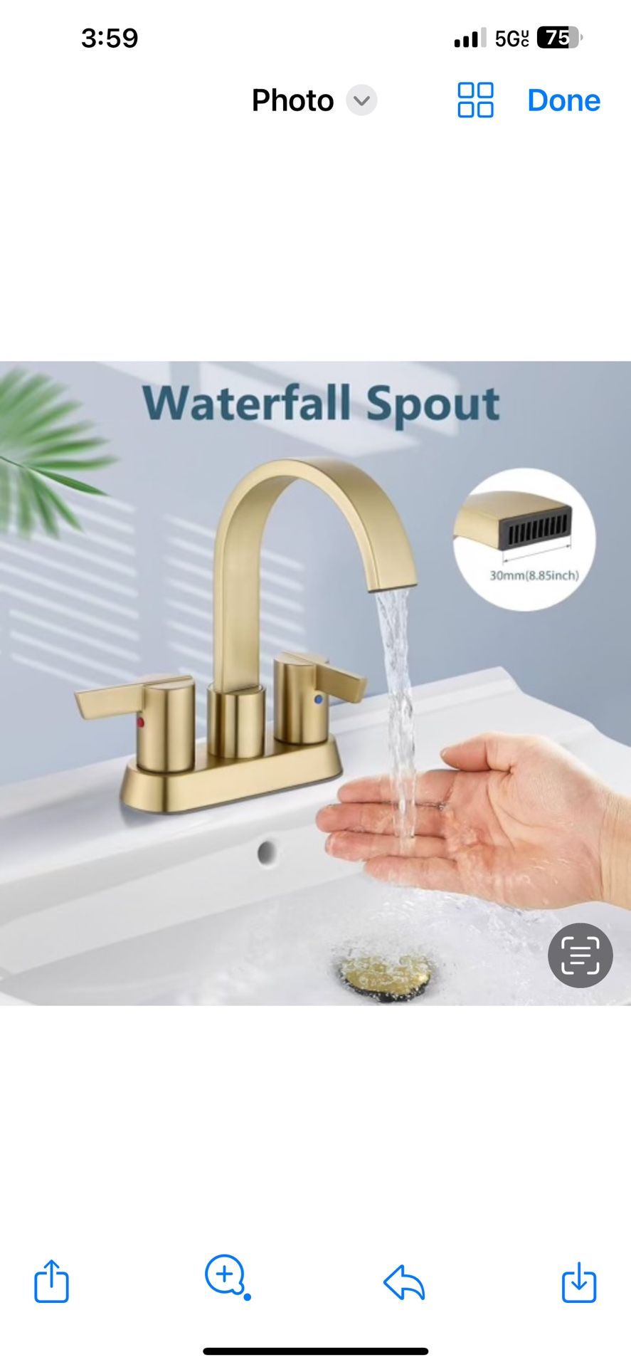 Aolemi Bathroom Faucets for Sink CentersetAolemi Bathroom Faucets for Sink 3 Hole,4 Inch Chrome And gold and black And Nicke A13