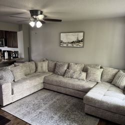 Gray Sectional Couch