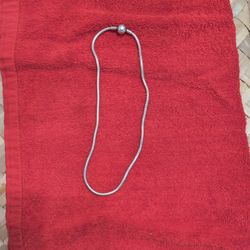 Pandora Moments Sterling Silver Necklace 