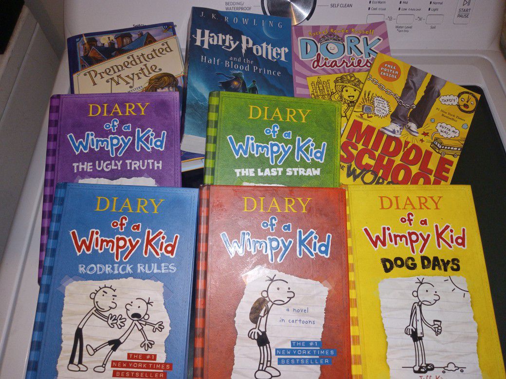 Diary Of a Wimpy Kid Hard Cover Lot
