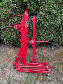 Drywall Lift Hoist / Sheetrock Panel Jack – 150 lb Capacity (Used Once)