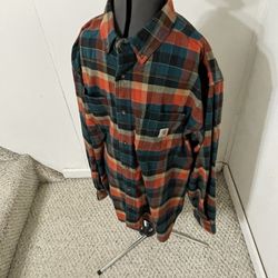 Carhartt Flannel XL Very Nice
