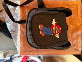 Mario Embroidered Gaming Carry Case Bag