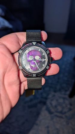 Invicta skull watch