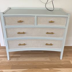 Pair Of Robin Blue Nightstands