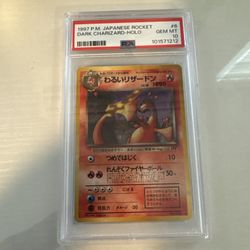 Psa 10 Dark Charizard 6 (JP) 