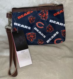 Chicago Bears wristlet