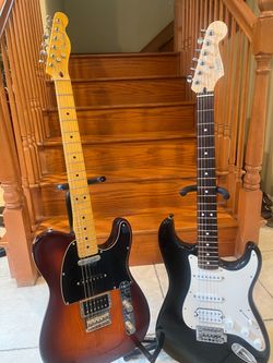 Fender Modern Player Plus Telecaster (Mint)and MIM Stratocaster