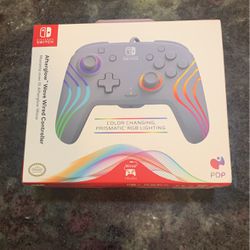 Nintendo Switch Controller Afterglow Wave Wired 