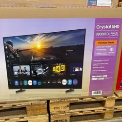55" Screen Led Smart 4k Ultra HDTV By Samsung.  1 Year Warranty 