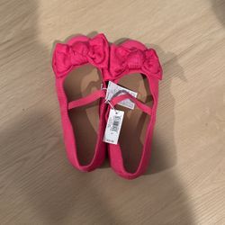 Brand new Pink Flats Kids Size 12
