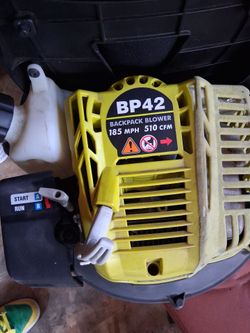 RYOBI Back PACK Blower
