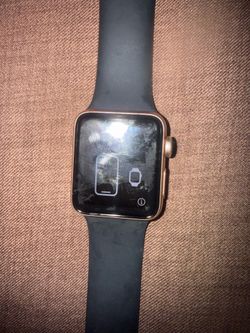 Rose gold Apple Watch