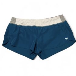 Victoria's Secret teal y2k sporty low rise shorts