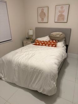 Queen Bed & Mattress