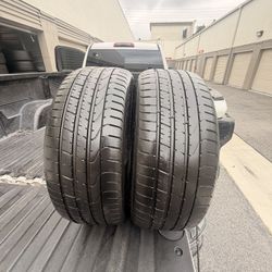 225/40/19 Pirelli Pzero 70%+ Tread (2)