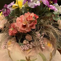 Beautiful Flowers Vase With Flowers