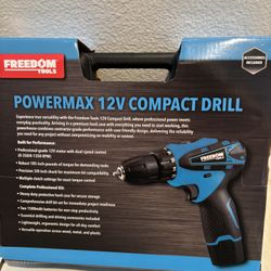 Freedom Tools-PowerMax 12V Compact Drill