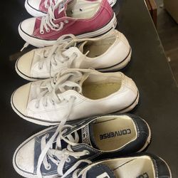 Barely Worn Converse Kids 