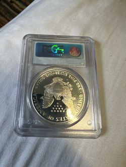 USA Silver Eagle Dollar · 1995-W Proof PCGS PR69DCAM