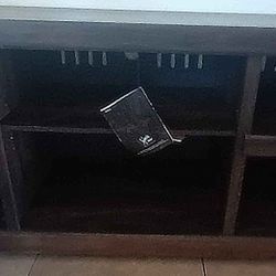 Ashley Furniture 63" TV Stand Desk Table Wooden 