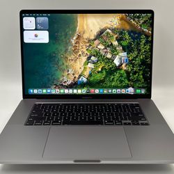 2019 16” MacBook Pro 16GB 512GB AMD 5300M