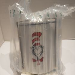 NEW CAT IN THE HAT Cookie Jar Canister 10” selling for only $20