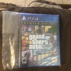 GTA 5 For PS4- ***UNOPENED*** PS4 In Original Packaging Unopened