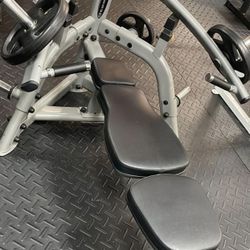 SteelFlex Commercial ISO Chest Press- Olympic Weight Plate Loaded 