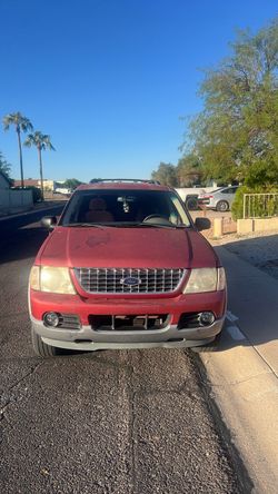 Ford Explorer SUV Red 2004
