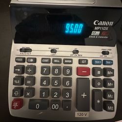 Canon MP11DX printing calculator