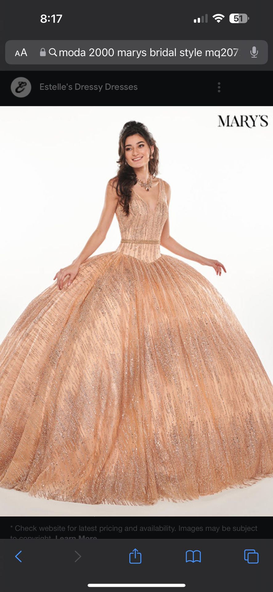 Quince Gold Dress 