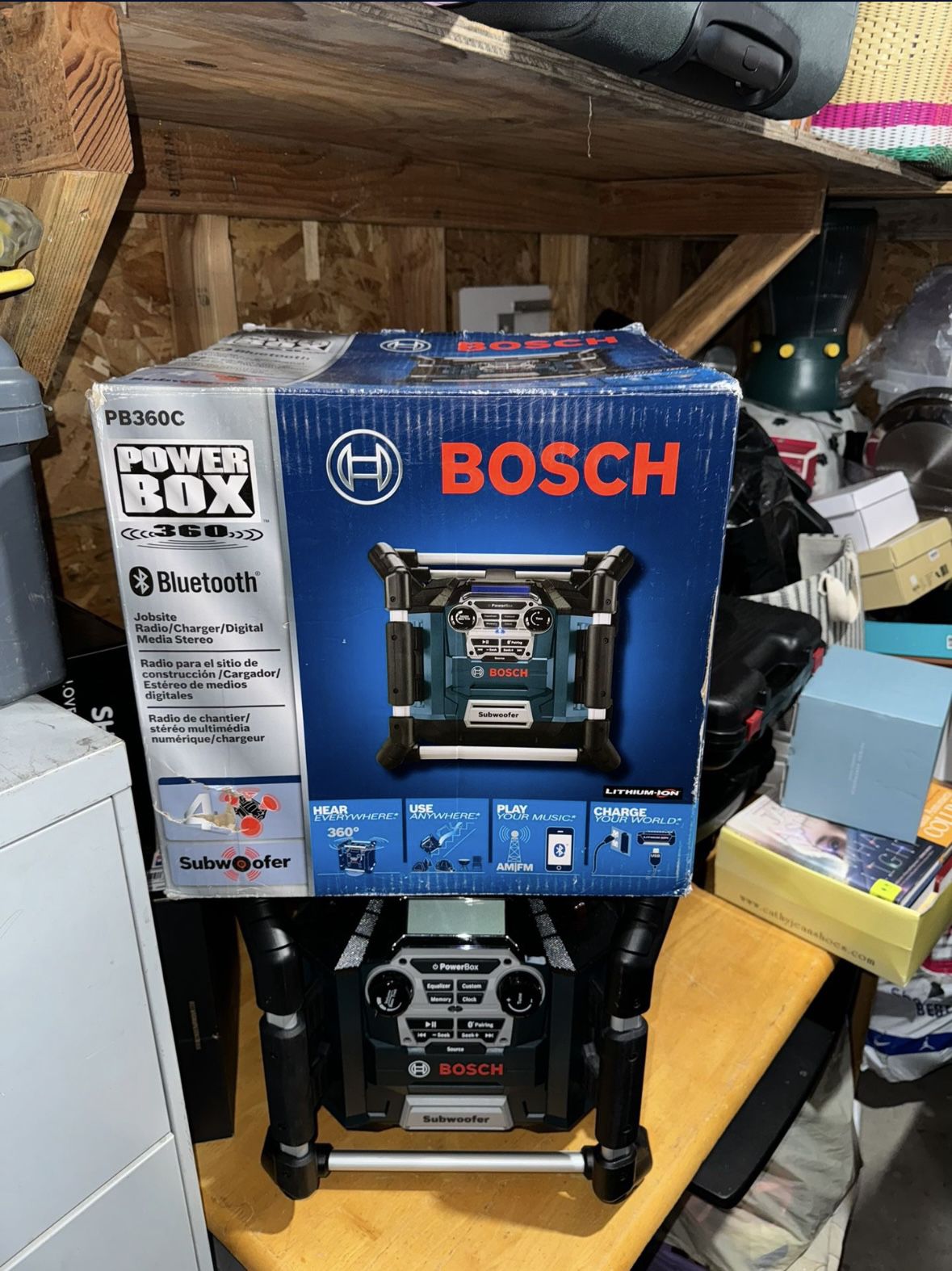 BOSCH Power Box 360 RADIO