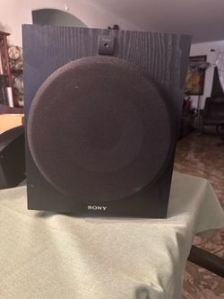 Sony powered sub woofer