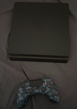 PS4 and controller