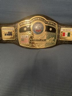NWA Domed Globe Heavyweight Championship Belt