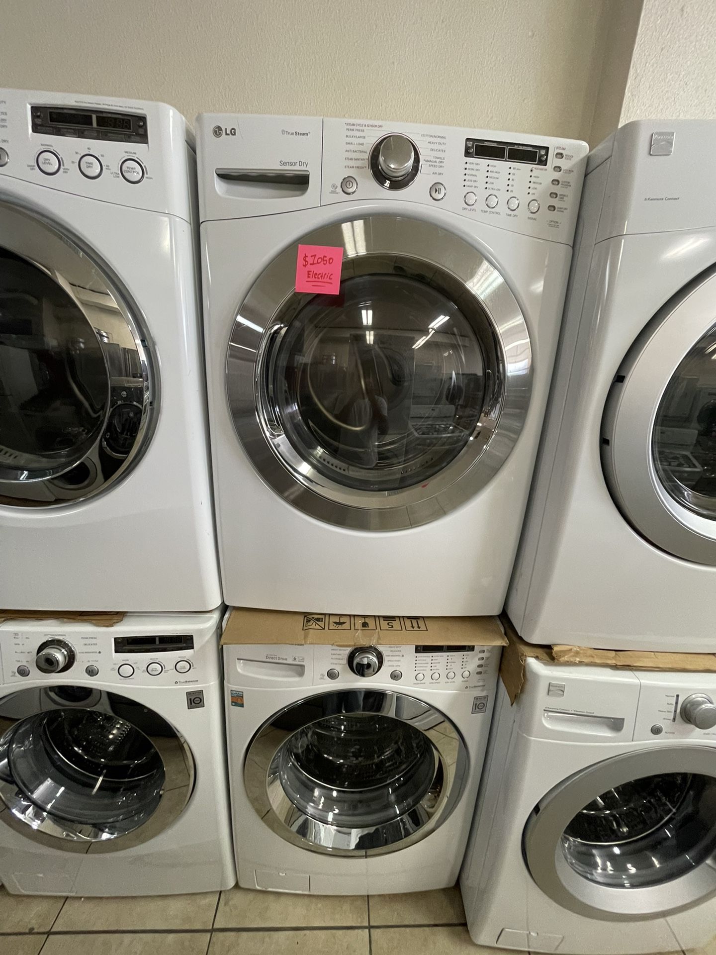 Front Load Lg Washer And Electric Dryer 
