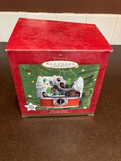 2000 Millennium Express Hallmark Keepsake Ornament- perfect condition
