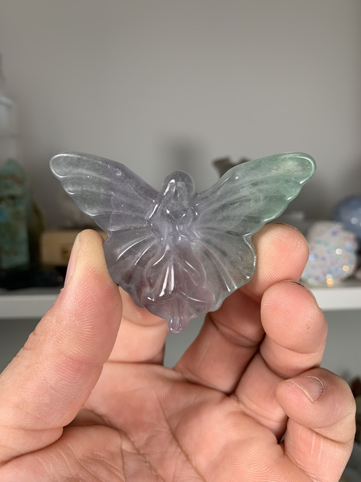 Fluorite Fairy Healing Crystal 