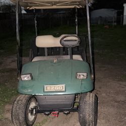 Ez Go Gold Cart 