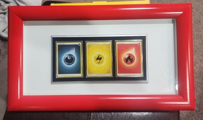 Trading card frame, pokemon, redwings