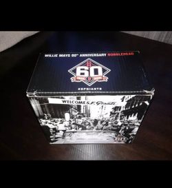Willie May's 60th anniversary bobblehead