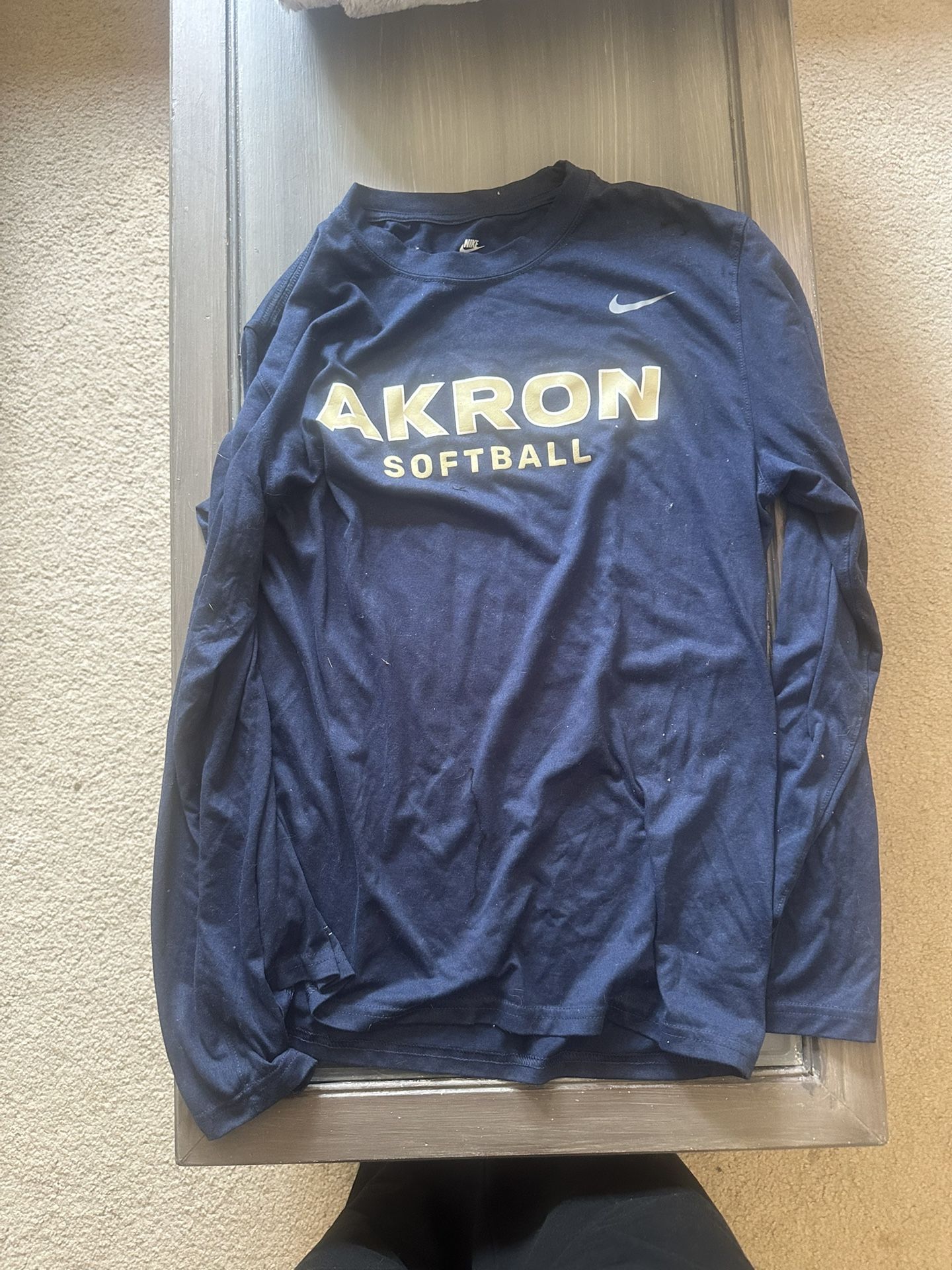 Akron Softball Shirt Long Sleeve